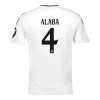 Maglia ufficiale Real Madrid Alaba 4 Casa 2024-25 per Bambino